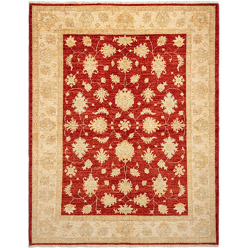 Vidal Tapis de laine 199x152 rouge Kaizar