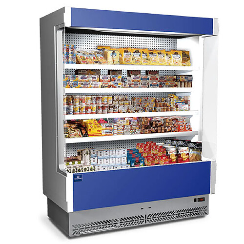 Mastro Vitrine Réfrigérée Murale 4 Étagères pour Produits Laitiers +3°/+5°C - Virtus