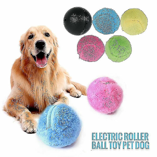 Jouet Boule Roulante Magique Automatique Jouet Boule Roulante Actif pour Chien et Chat Jouets Electriques