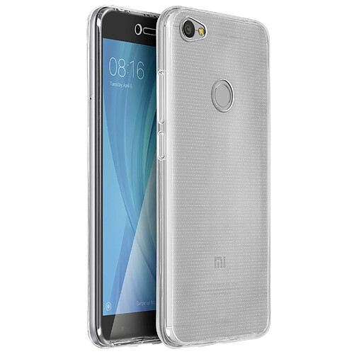 Avizar Coque Xiaomi Redmi Note 5A Protection Avant + Arrière Souple Transparente