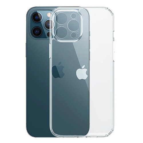 coque de protection blindee joyroom crystal series pour iphone 12 pro max transparent (jr-bp855)