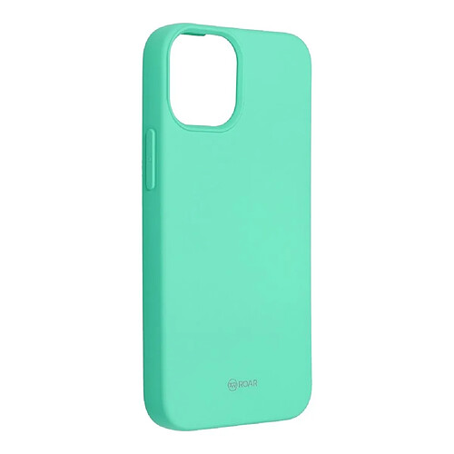 etui roar colorful jelly coque pour iphone 13 mini menthe