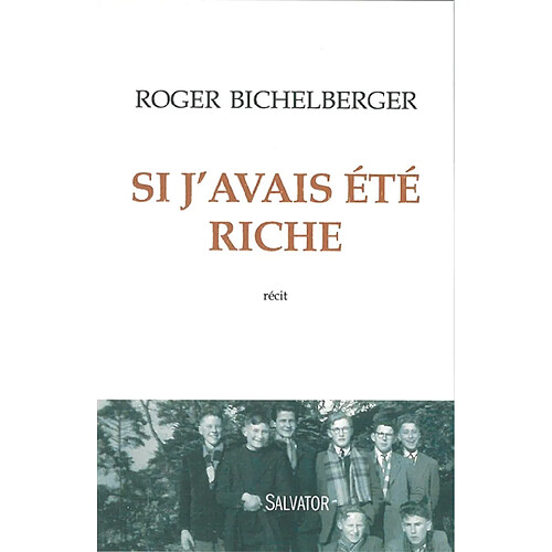 Si j'avais été riche : récit · Occasion