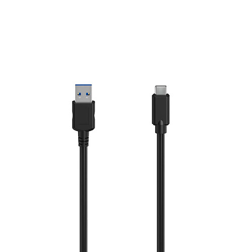 HAMA Câble USB-C, mâle USB-C - mâle USB-A, USB 3.2 Gen1, 5 Gbit/s, 1,50 m