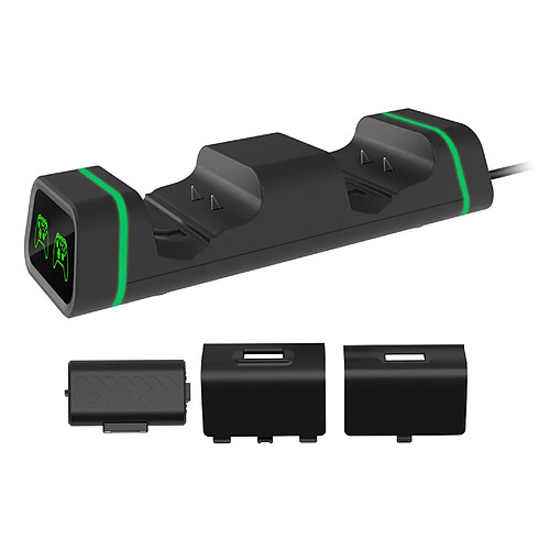 2 Chargeur Double Contrôleur Pour Kit De Base Xbox One X S Station 2 Batterie