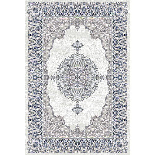 ICONIK INTERIOR Tapis Oriental Vintage - (290x200 cm) - Faruk Gris