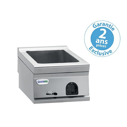 Bain-marie GN 1/1 électrique à poser - 400 x 700 x 280 mm - Tecnoinox