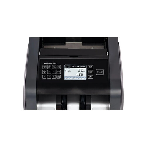 ratiotec Compteuse de billets 'rapidcount S 575', noir ()