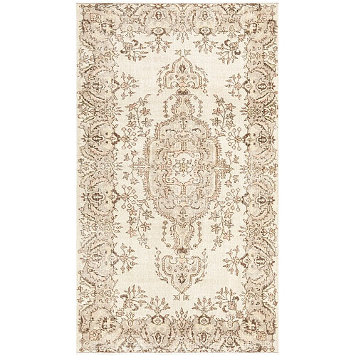 Vidal Tapis de laine 211x122 beige Ultra Vintage