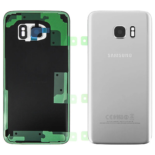 Cache batterie d'origine Samsung Galaxy S7 Edge - Argent