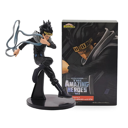 Universal 18 cm anime mon héros académique aizawa sukuda gomme bus action nombre jouet héros académique statue statue jouet | action personnage(Coloré)