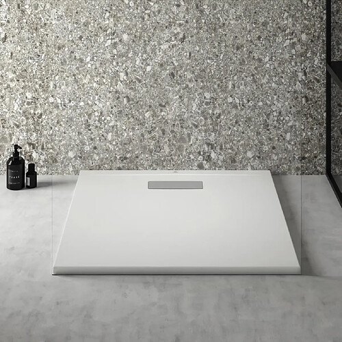 Receveur 80 x 80 cm - ULTRAFLAT NEW - extra-plat 2,5 cm - blanc brillant brillant - Ideal Standard