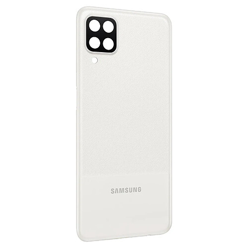 Cache Batterie Samsung Galaxy A12 Façade Arrière Originale Samsung Blanc