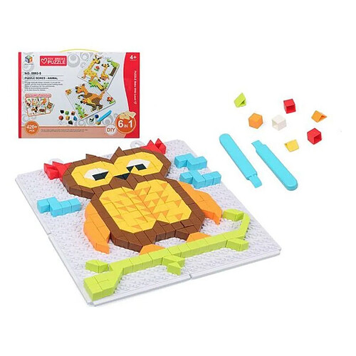 Fun Puzzle Diy Animal 6 In 1 118049 (420 pcs) ACTIVO PUBLICAR