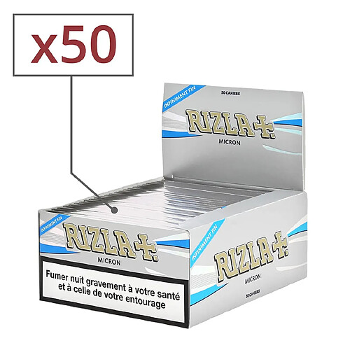 Feuille Slim Rizla Micron par 50