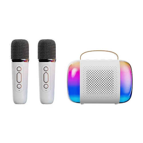 Yonis Microphone Bluetooth Portable Karaoke LED