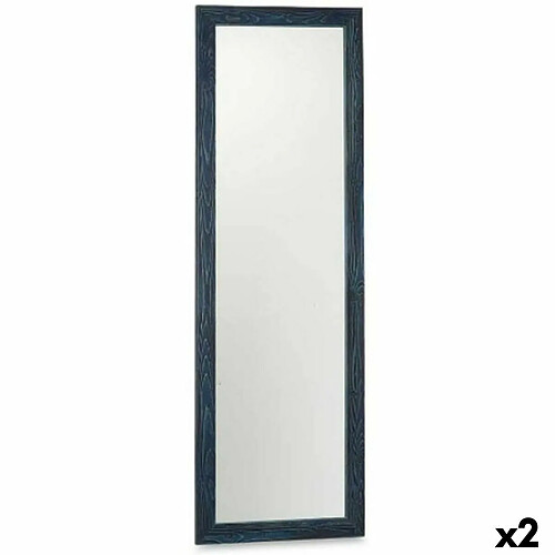 Gift Decor Miroir mural Bleu Bois MDF 48 x 150 x 2 cm (2 Unités)