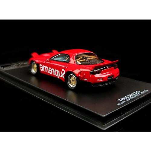 Universal Modèle 1/64 Voiture Mazda RX 7 Alliage Moule Moulée Voiture Collection Cadeau Jouet Emballage Moteur | Moulée sous pression(Rouge)