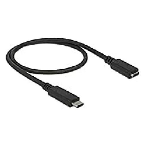 Câble Rallonge à USB DELOCK 85532 USB C 50 cm