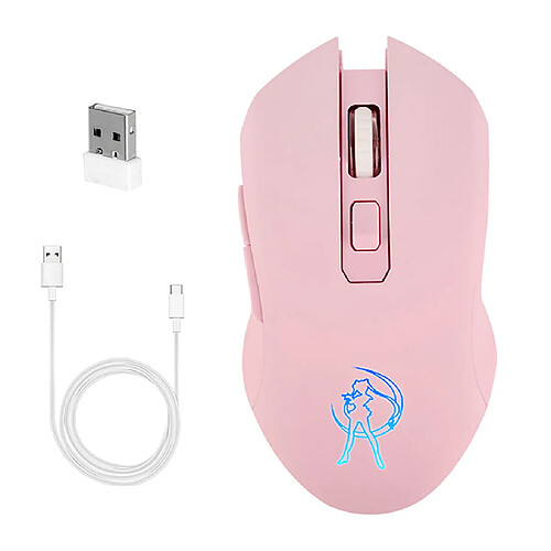 Souris De Jeu Sans Fil USB Optique Ergonomique Pour Ordinateur Portable PC Rechargeable