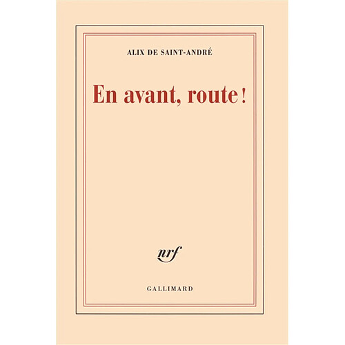 En avant, route ! · Occasion