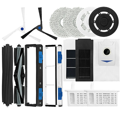 INF Kit de pièces détachées pour Ecovacs X2 Omni - Gardez votre robot en parfait état