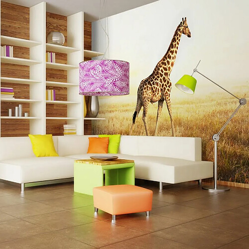 Paris Prix Papier Peint Girafe Promenade 270 x 350 cm