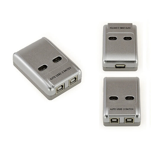 Kalea-Informatique Boitier de partage USB 2.0 AUTOMATIQUE / Switch 2 ports - Compatible Imprimantes