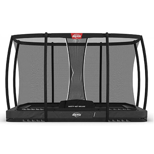 BERG Trampoline Ultim Champion Inground 330 Grey avec Filet de securité Deluxe