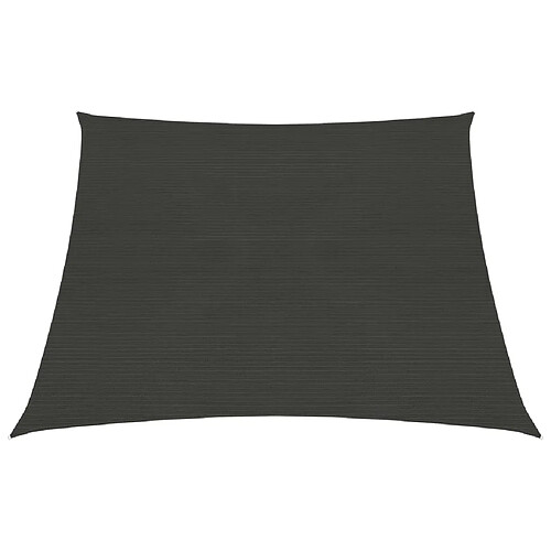 ComfortXL Voile D'ombrage 160 G/m² Anthracite 3/4x2 M Pehd