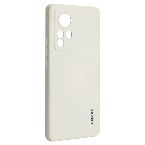 Coque en silicone ENKAY anti-rayures beige pour votre Xiaomi 12X/12