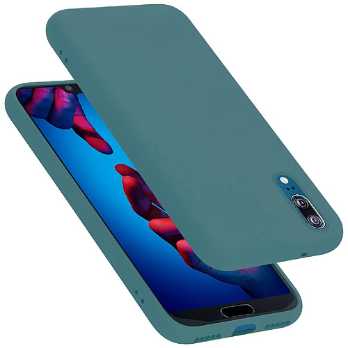 Cadorabo Coque Huawei P20 Etui en Vert