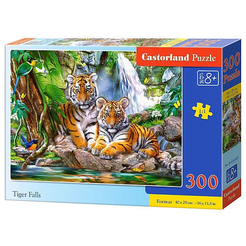 Tiger Falls, Puzzle 300 Teile - Castorland