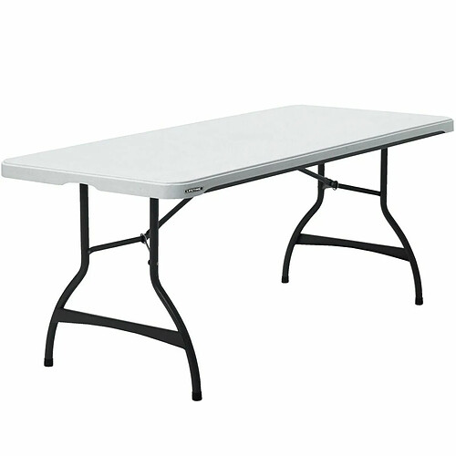 Table Piable Lifetime Blanc 182 x 73,5 x 76 cm Acier Plastique