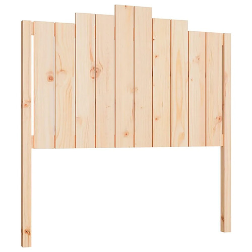 Maison Chic Tête de lit moderne pour chambre - Décoration de lit 106x4x110 cm Bois massif de pin -MN76746