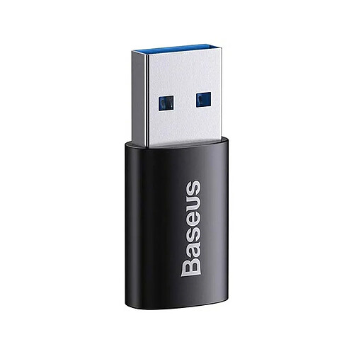 Adaptador Baseus Ingenuity Series Mini USB-A 3.1 a USB-C Negro