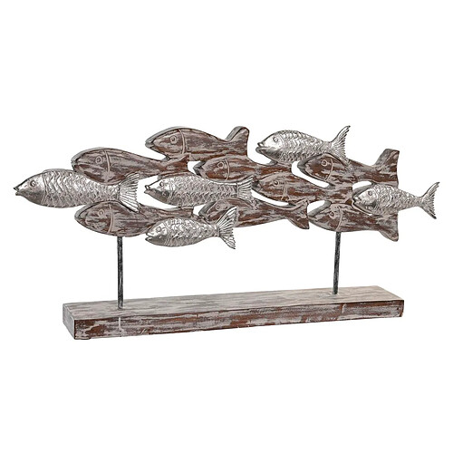 Figurine DKD Home Decor Spirales Aluminium