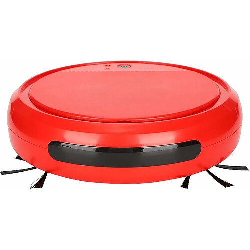 Vendos85 Aspirateur robot avec Fonction de Nettoyage UV rouge noir