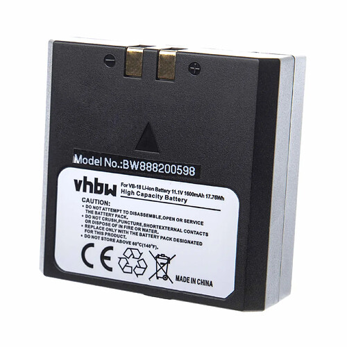 vhbw batterie compatible avec Godox Speedlight V850, V860 flash d'appareil photo (1600mAh, 11,1V, Li-Ion)