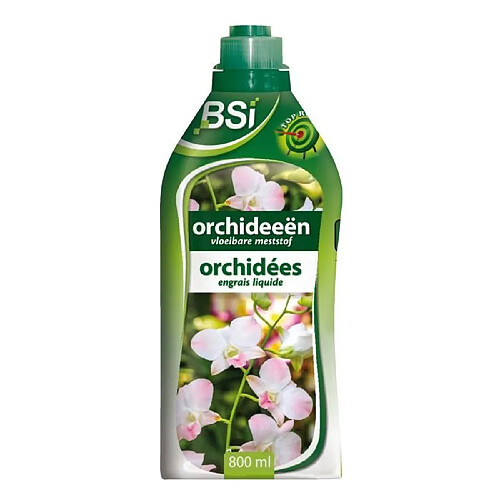 Engrais liquide pour Orchidées - BSI - Stimule la floraison - Avec Oligo-éléments et Chélates - 800 ml