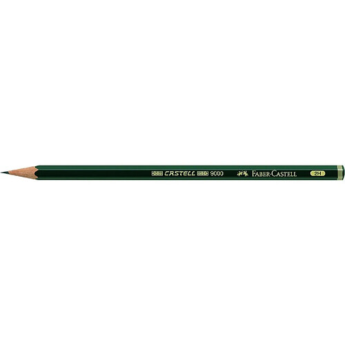 FABER-CASTELL Crayon CASTELL 9000, degré de dureté: 2H ()