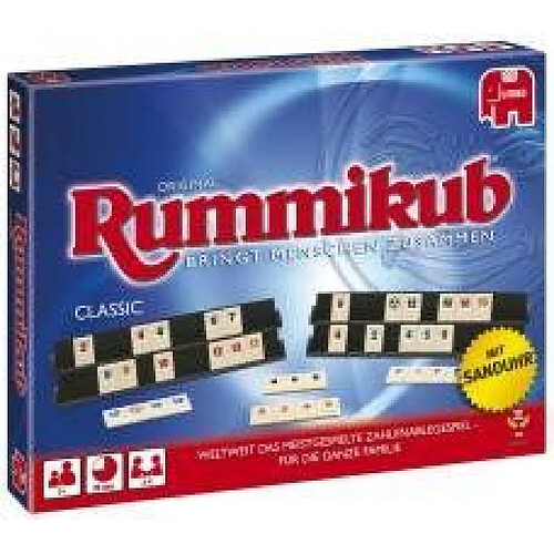 Jumbo 17571 - Original Classic Rummikub - avec sablier