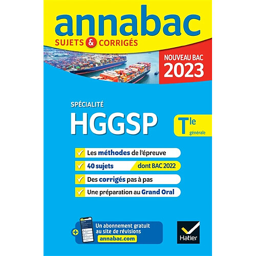 HGGSP spécialité, terminale générale : nouveau bac 2023 · Occasion