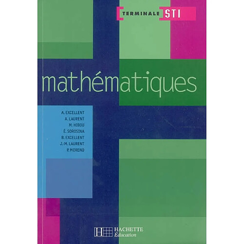 Mathématiques terminale STI · Occasion