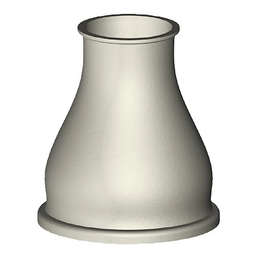 Cone de chasse GM 35x65 2306b35 blanc - SIRIUS - 23014001