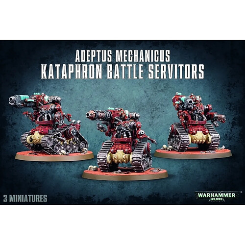 Games Workshop 99120116020" Kit Plastique Adeptus Mech Kataphron Battle Servitors