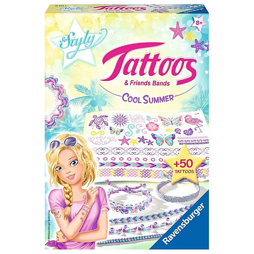 Ravensburger Tattoos et bracelets Cool Summer