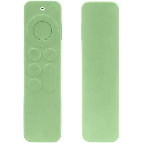 SANAG etui Coque En Silicone Compatible Avec Apple Tv 6 Telecommande, Ultra-Mince Et Leger, Anti-Chute, Anti-Collision, Convient Pour Le Boîtier De Telecommande Apple Tv 6.Menthe Verte