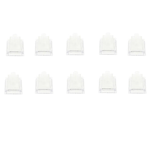 10x bijoux plateau anneau de doigt présentoir support anneau vitrine transparent