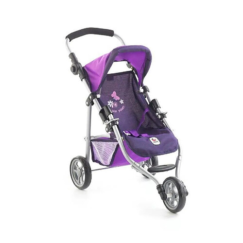 Bayer Chic 2000 Petite poussette de jogging LOLA - Violet pour poupée